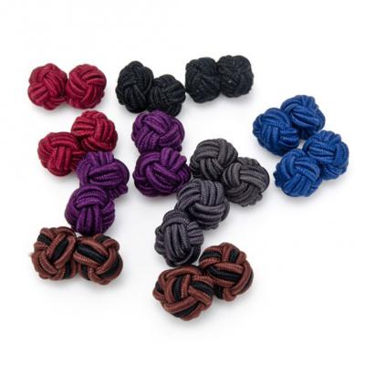 Bold Statement Silk Knot Cufflinks.jpg